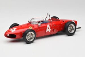 Ferrari 156 Sharknose P. Hill / W. von Trips Belgian GP 1961 CMC 1:18 M-070 Metāls