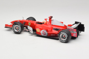 Ferrari 248 F1 #5 M. Schumacher German GP Hockenheimring 2006 Hot Wheels 1:18 J2887 Metāls — attēls 5 no 6