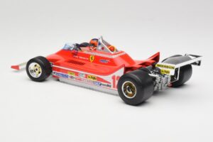 Ferrari 312T4 #12 G. Villeneuve South African Grand Prix 1979 Bburago 1:18 18-16814 Metāls — attēls 5 no 6
