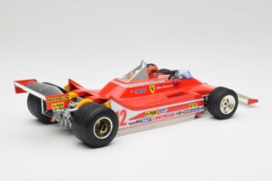 Ferrari 312T4 #12 G. Villeneuve United States Grand Prix East Winner 1979 Bburago 1:18 18-16814-18-01546 Metāls — attēls 2 no 6