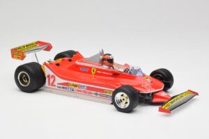 Ferrari 312T4 #12 G. Villeneuve United States Grand Prix East Winner 1979 Bburago 1:18 18-16814-18-01546 Metāls — attēls 4 no 6