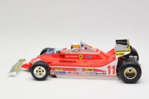Ferrari 312T4 Short Tail #11 J. Scheckter Monaco Grand Prix 1979 Bburago 1:18 18-16814-18-01545 Metāls — attēls 3 no 6