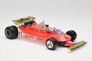 Ferrari 312T4 Short Tail #11 J. Scheckter Monaco Grand Prix 1979 Bburago 1:18 18-16814-18-01545 Metāls — attēls 4 no 6