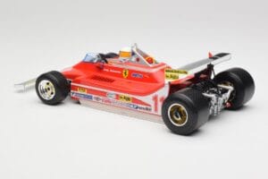 Ferrari 312T4 Short Tail #11 J. Scheckter Monaco Grand Prix 1979 Bburago 1:18 18-16814-18-01545 Metāls — attēls 5 no 6