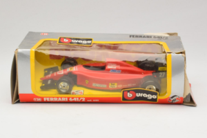 Ferrari 641/2 #1 A. Prost F1 1990 Bburago 1:24 6101-B1 Metāls