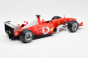 Ferrari F2003-GA F1 Constructors World Champions 2003 Hot Wheels 1:18 G3764 Metāls — attēls 2 no 7