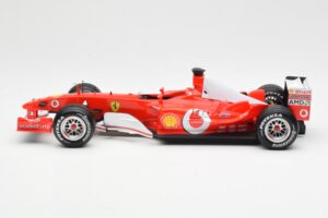 Ferrari F2003-GA F1 Constructors World Champions 2003 Hot Wheels 1:18 G3764 Metāls — attēls 3 no 7