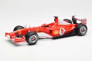 Ferrari F2003-GA F1 Constructors World Champions 2003 Hot Wheels 1:18 G3764 Metāls