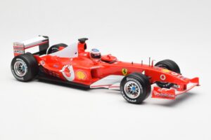 Ferrari F2003-GA #2 R. Barrichello F1 2003 Hot Wheels 1:18 B1024 Metāls — attēls 4 no 6