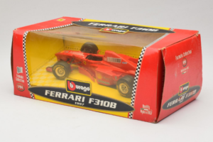 Ferrari F310B F1 1997 Bburago 1:24 5025 Metāls — attēls 3 no 3
