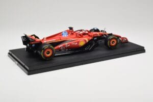 Ferrari SF-24 #16 C. Leclerc Emilia Romagna Grand Prix 2024 Bburago 1:18 18-16821-L-IMOLA-SHOWCASE Metāls — attēls 2 no 7