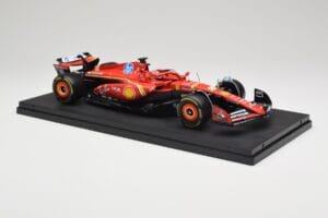 Ferrari SF-24 #16 C. Leclerc Emilia Romagna Grand Prix 2024 Bburago 1:18 18-16821-L-IMOLA-SHOWCASE Metāls — attēls 4 no 7