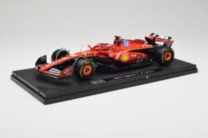 Ferrari SF-24 #16 C. Leclerc Emilia Romagna Grand Prix 2024 Bburago 1:18 18-16821-L-IMOLA-SHOWCASE Metāls