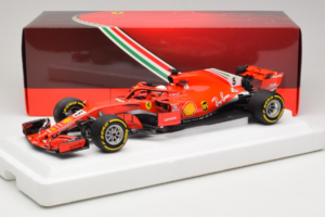 Ferrari SF71-H #5 S. Vettel Australian GP Winner 2018 BBR 1:18 BBR181805 Metāls — attēls 7 no 7