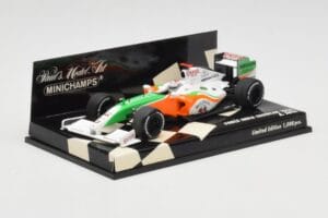 Force India Mercedes VJM02 #20 A. Sutil Showcar 2009 Minichamps 1:43 400090090 Metāls — attēls 2 no 5