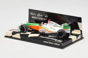Force India Mercedes VJM02 #20 A. Sutil Showcar 2009 Minichamps 1:43 400090090 Metāls — attēls 3 no 5