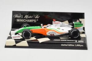 Force India Mercedes VJM02 #20 A. Sutil Showcar 2009 Minichamps 1:43 Force India Mercedes VJM02 #20 A. Sutil Showcar 2009 Minichamps 1:43 400090090 Metāls