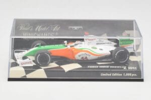 Force India Mercedes VJM02 #20 A. Sutil Showcar 2009 Minichamps 1:43 400090090 Metāls — attēls 5 no 5