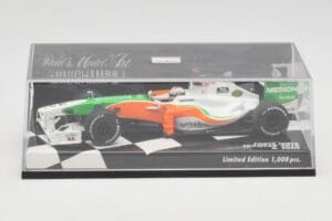 Force India Mercedes VJM03 #14 A. Sutil Showcar 2010 Minichamps 1:43 400100084 Metāls — attēls 5 no 5
