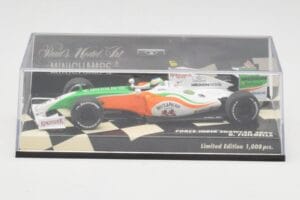 Force India Mercedes VJM02 #21 G. Fisichella Showcar 2009 Minichamps 1:43 400090091 Metāls — attēls 5 no 5
