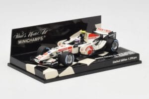 Honda RA106 A. Davidson Test Driver F1 2006 Minichamps 1:43 400060036 Metāls — attēls 2 no 5