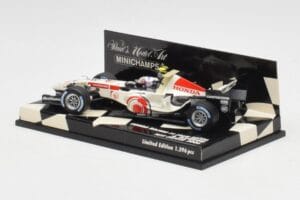 Honda RA106 A. Davidson Test Driver F1 2006 Minichamps 1:43 400060036 Metāls — attēls 3 no 5