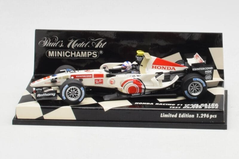 Honda RA106 A. Davidson Test Driver F1 2006 Minichamps 1:43 400060036 Metāls