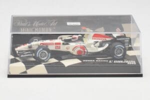 Honda RA106 #11 R. Barrichello F1 2006 Minichamps 1:43 400060011 Metāls — attēls 5 no 5