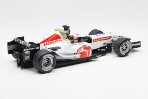 Honda RA106 Honda Racing Team J. Button F1 Showcar 2006 Minichamps 1:18 BUTTON001 Metāls — attēls 2 no 6