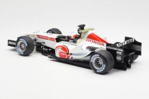 Honda RA106 Honda Racing Team J. Button F1 Showcar 2006 Minichamps 1:18 BUTTON001 Metāls — attēls 5 no 6
