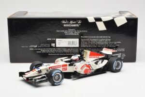 Honda Racing Team RA106 #12 J. Button F1 2006 Minichamps 1:18 100060012 Metāls — attēls 6 no 6