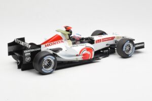 Honda RA106 Honda Racing Team R. Barrichello F1 Showcar 2006 Minichamps 1:18 08MF1-06B-CRB18 Metāls — attēls 2 no 6