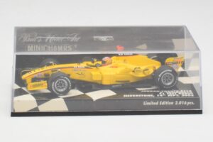 Jordan EJ15 S. Yamamoto F1 Silverstone Test 2005 Minichamps 1:43 400050239 Metāls — attēls 5 no 6