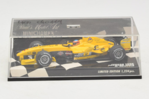Jordan EJ14 Ford #18 N. Heidfeld Jordan Ford F1 Team Showcar 2004 Minichamps 1:43 400040088 Metāls — attēls 4 no 5