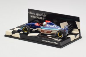 Jordan Hart 192 #32 S. Modena Race Car 1992 Minichamps 1:43 400920032 Metāls — attēls 3 no 5
