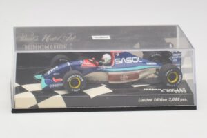 Jordan Hart 192 #32 S. Modena Race Car 1992 Minichamps 1:43 400920032 Metāls — attēls 5 no 5