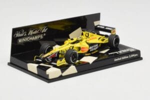 Jordan Honda EJ11 #7 H-H. Frentzen F1 2001 Minichamps 1:43 400010011 Metāls — attēls 2 no 5