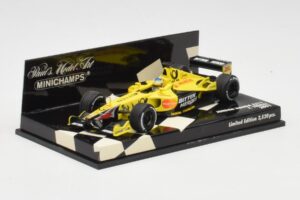 Jordan Honda EJ11 #11 J. Trulli F1 2001 Minichamps 1:43 400010012 Metāls — attēls 2 no 5