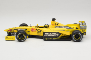 Jordan EJ10 H-H. Frentzen F1 Launch Edition 2000 Hot Wheels 1:18 29160 Metāls — attēls 3 no 6