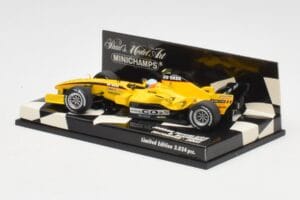 Jordan EJ15 Toyota R. Doornbos Test Driver F1 2005 Minichamps 1:43 400050039 Metāls — attēls 3 no 5