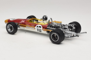 Lotus 49 G. Hill Spanish GP Winner 1968 Quartzo 1:18 18214 Metāls — attēls 5 no 6