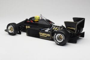 Lotus Renault 97T John Player Special #12 A. Senna Portuguese GP 1985 1st Victory Minichamps 1:12 540851292 Metāls — attēls 5 no 8