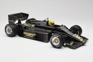 Lotus Renault 97T John Player Special #12 A. Senna Portuguese GP 1985 1st Victory Minichamps 1:12 540851292 Metāls — attēls 6 no 8