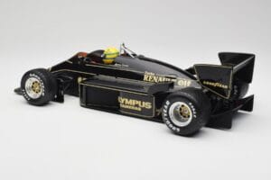 Lotus Renault 97T John Player Special #12 A. Senna Portuguese GP 1985 1st Victory Minichamps 1:12 540851292 Metāls — attēls 7 no 8