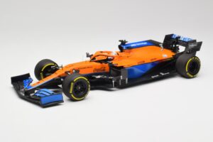 McLaren MCL35M #3 D. Ricciardo Bahrain GP 2021 Minichamps 1:18 530211803 Metāls