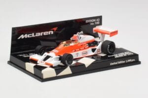 McLaren Ford M26 B. Giacomelli British GP 1978 Minichamps 1:43 530784333 Metāls — attēls 2 no 5