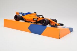 McLaren MCL33 #14 F. Alonso Canadian Grand Prix 300th Start 2018 Minichamps 1:18 533184014 Metāls — attēls 4 no 6