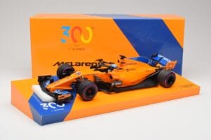 McLaren MCL33 #14 F. Alonso Canadian Grand Prix 300th Start 2018 Minichamps 1:18 533184014 Metāls — attēls 6 no 6
