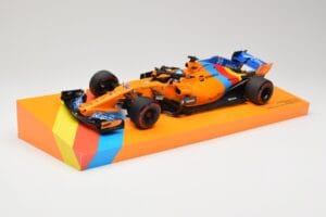 McLaren MCL33 Renault #14 F. Alonso Abu Dhabi GP 2018 Minichamps 1:18 533183914 Sveķi — attēls 2 no 7