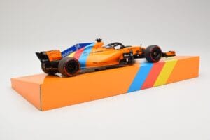 McLaren MCL33 Renault #14 F. Alonso Abu Dhabi GP 2018 Minichamps 1:18 533183914 Sveķi — attēls 3 no 7